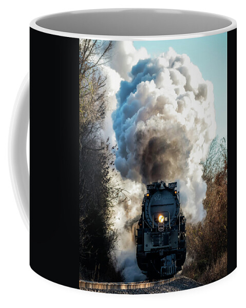 Engine 4014 Coffee Mug featuring the photograph Big Boy #4014 by James Barber
