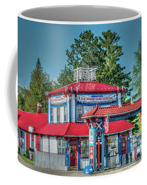 Store Coffee Mug featuring the photograph Big Winnie general store. by Paul Freidlund