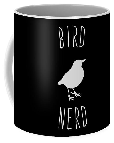 Birds Coffee Mug featuring the digital art Bird Nerd Birding by Flippin Sweet Gear