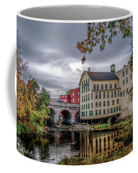 Birketts Mills Coffee Mug featuring the photograph Birketts Mills, Penn Yan, NY by Regina Muscarella