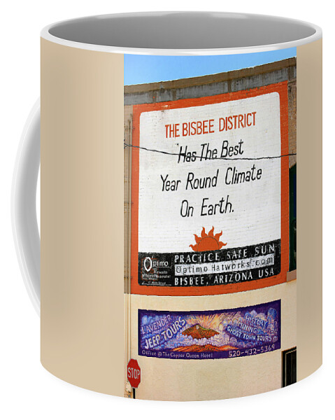 Bisbee Coffee Mug featuring the photograph Bisbee AZ Best by Chris Smith