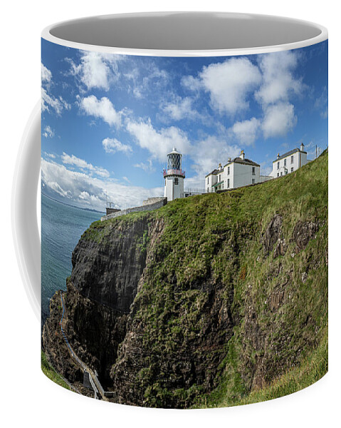Lighthouse Coffee Mug featuring the photograph Blackhead Lighthouse by Nigel R Bell