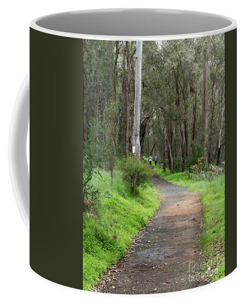 Blackwood Coffee Mug featuring the photograph Blackwood River Walk Trail, Bridgetown, Western Australia by Elaine Teague