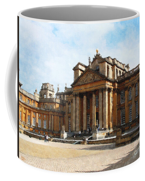 Blenheim Palace Coffee Mug featuring the photograph Blenheim Palace Too by Brian Watt