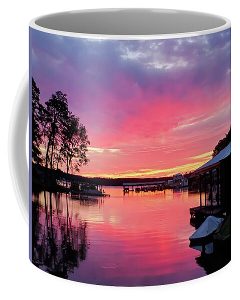 Morning Coffee Mug featuring the photograph Blood In The Water by Ed Williams