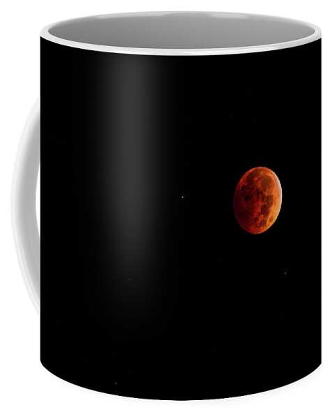  Coffee Mug featuring the photograph Blood Moon by Nicole Engstrom