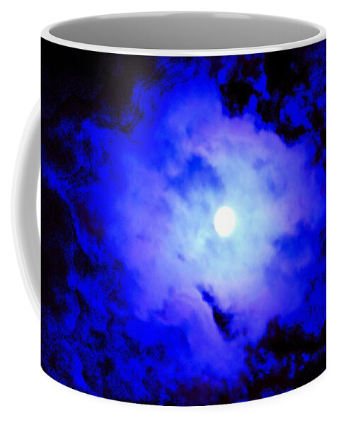 Mystery Coffee Mug featuring the photograph Blue Nova by Dietmar Scherf