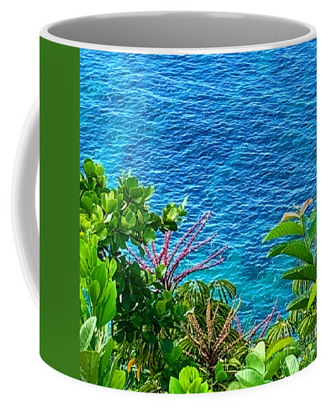 Nature Coffee Mug featuring the photograph Blue Ocean by Dorota Nowak