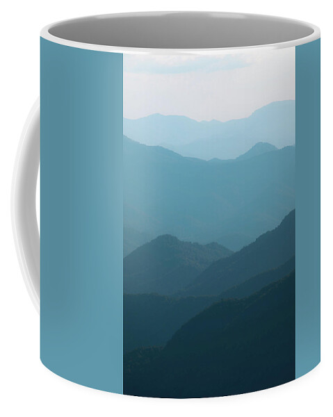 Mountain Coffee Mug featuring the photograph Blue Ridge Gold by Go and Flow Photos