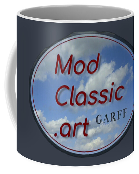 Guitars Coffee Mug featuring the painting Blue Sky ModClassic Art by Enrico Garff