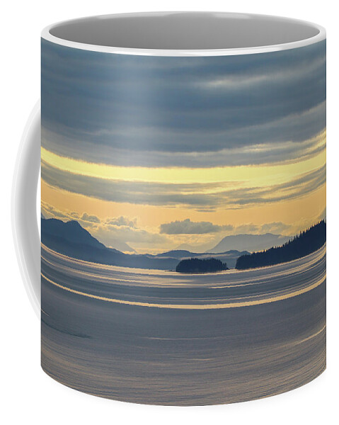 Alaska Coffee Mug featuring the photograph Blues Alaska Blues by Ed Williams
