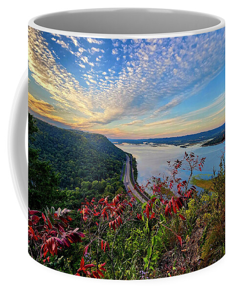 John Latsch State Park Coffee Mug featuring the photograph Bluff Climb by Susie Loechler