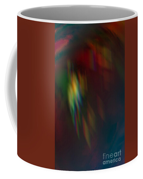  Coffee Mug featuring the digital art Blurry Feeling by Glenn Hernandez