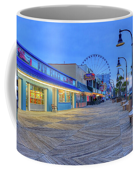 Boardwalk Coffee Mug featuring the photograph Boardwalk by Ree Reid
