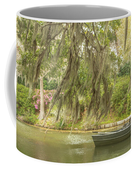 Boat Coffee Mug featuring the photograph Boat Afloat by Cindy Robinson