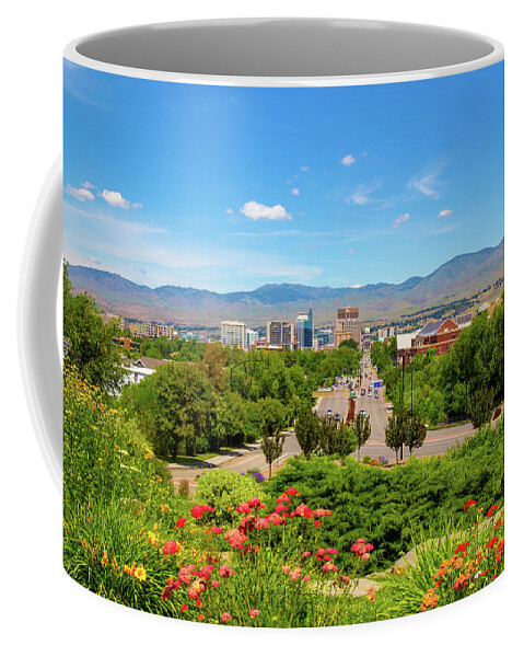Boise Coffee Mug featuring the photograph Boise, Idaho by Dart Humeston