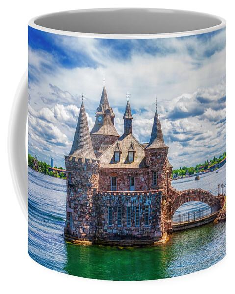 Boldt Castle Coffee Mug featuring the photograph Boldt Castle on St. Laurence river, Ontario, Canada by Tatiana Travelways