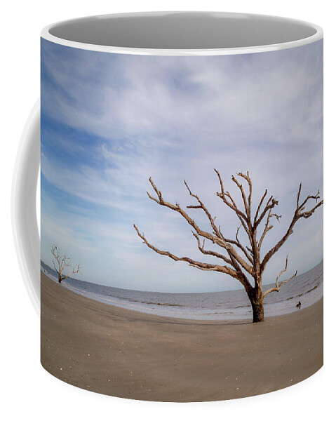 Bare Coffee Mug featuring the photograph Boneyard Beach 8 by Cindy Robinson