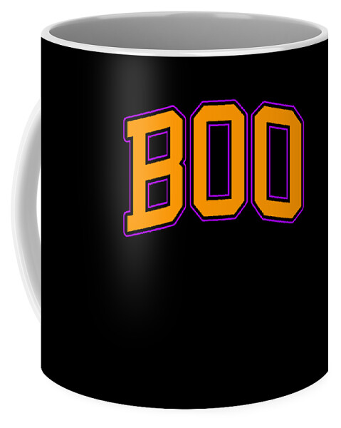 Halloween Coffee Mug featuring the digital art Boo Halloween by Flippin Sweet Gear