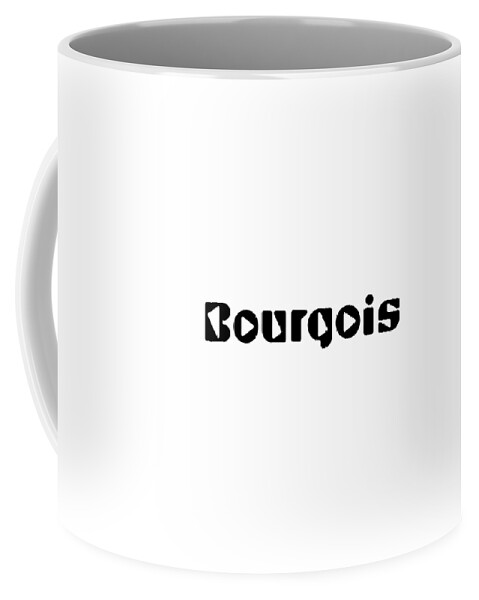 Bourgois Coffee Mug featuring the digital art Bourgois by TintoDesigns