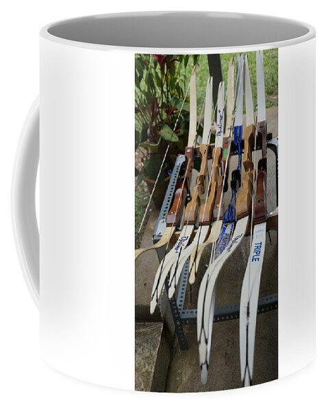 Bows Coffee Mug featuring the photograph Bows by Faa shie