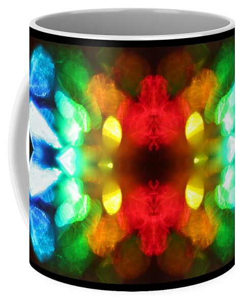 Rainbow Coffee Mug featuring the photograph Boxed Rainbow by Hartmut Knisel