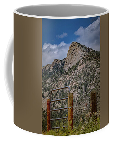 Tooth Of Time Coffee Mug featuring the photograph Boy Scout Camp at Philmont by Linda Unger
