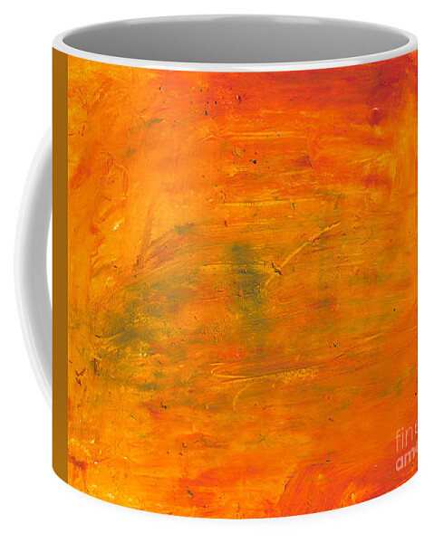 Oil Pastels Coffee Mug featuring the drawing BP de Mexico 6 by Mike Mooney