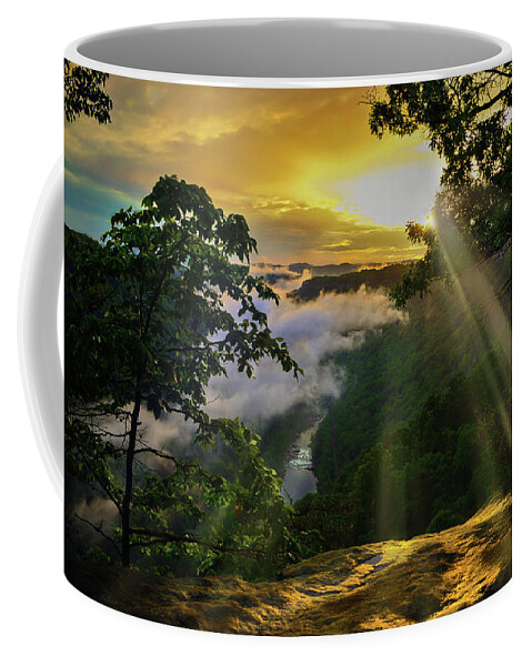 Nature Coffee Mug featuring the photograph Break of Dawn by Lisa Lambert-Shank