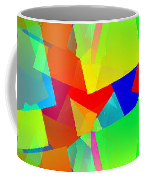  Coffee Mug featuring the digital art Breaking Boundaries Part 186 by The Lovelock experience
