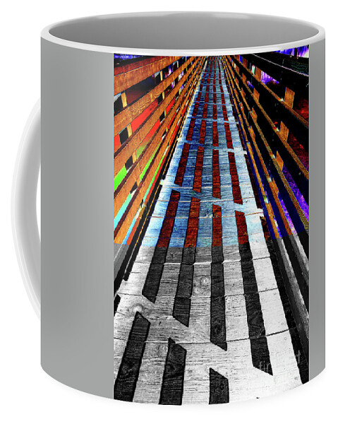 Future Coffee Mug featuring the photograph Bridge to a Brighter Future by Katherine Erickson