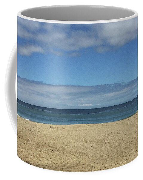 Landscape Photography Coffee Mug featuring the photograph Bright Beach by Jennifer Kane Webb