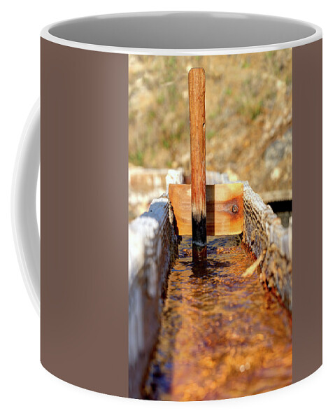 Brine Coffee Mug featuring the photograph Brine Mining 05 by Weston Westmoreland