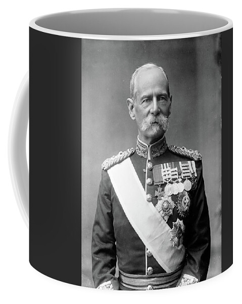 Andrew Coffee Mug featuring the painting British General Lord Roberts AKA Bobs 1914 A. H. Poole by MotionAge Designs