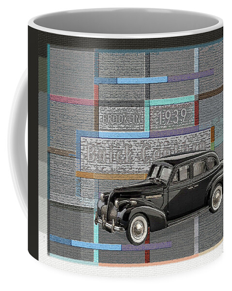 Brooklin Models Coffee Mug featuring the digital art Brooklin Models / Buick Century by David Squibb