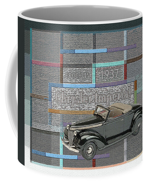Brooklin Models Coffee Mug featuring the digital art Brooklin Models / Chrysler Imperial by David Squibb