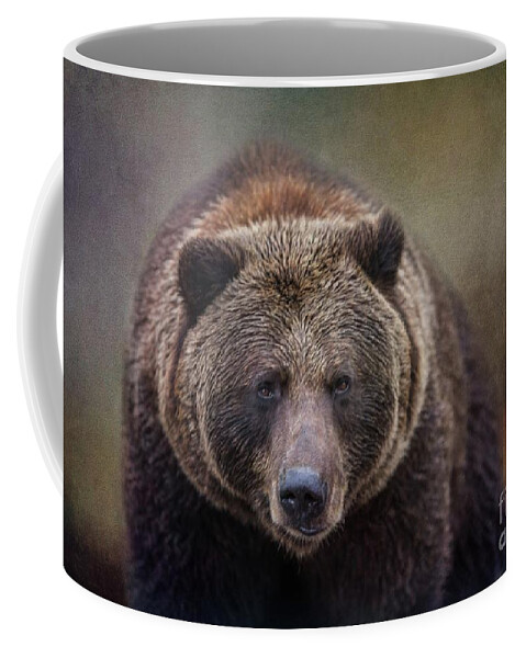 Brown Bear Coffee Mug featuring the photograph Brown Bear by Eva Lechner