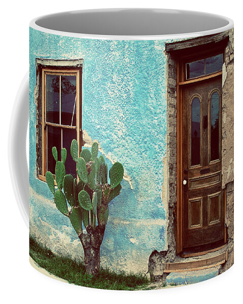 Doors Coffee Mug featuring the photograph Brown Stone by Carmen Kern