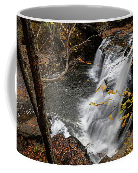 Brush Creek Falls Coffee Mug featuring the photograph Brush Creek Falls by Chris Berrier