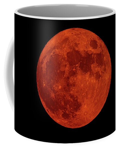 Buck Moon Coffee Mug featuring the photograph Buck Moon Rising by Jack Peterson