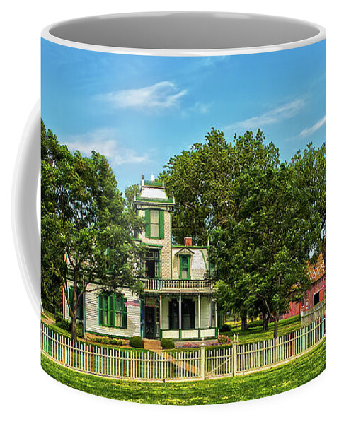 Nebraska Coffee Mug featuring the photograph Buffalo Bill's Home, North Platte by Jeff White