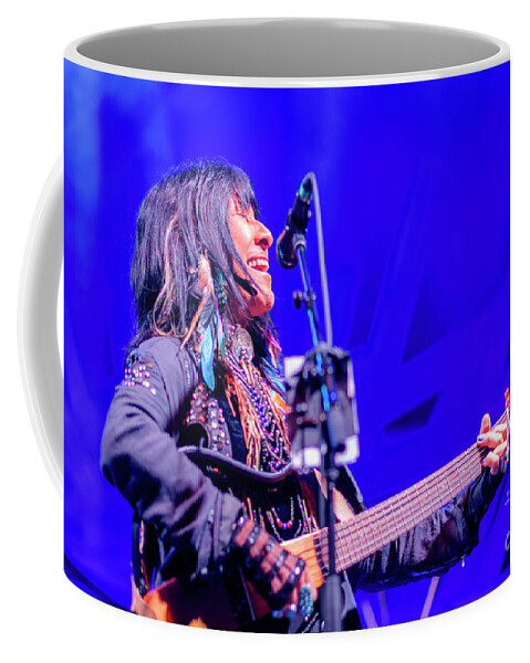150+ Coffee Mug featuring the photograph Buffy Sainte-Marie by Michael Wheatley