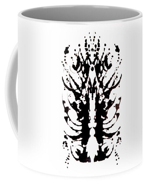 Statement Coffee Mug featuring the painting Energy Bug Zapper by Stephenie Zagorski