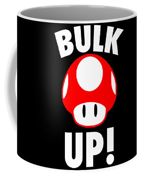 Bulk Up Funny Fitness Workout Bodybuilder Coffee Mug by Jacob Zelazny -  Pixels