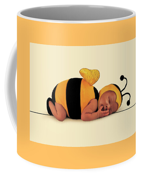 Bee Coffee Mug featuring the photograph Bumblebee #6 by Anne Geddes