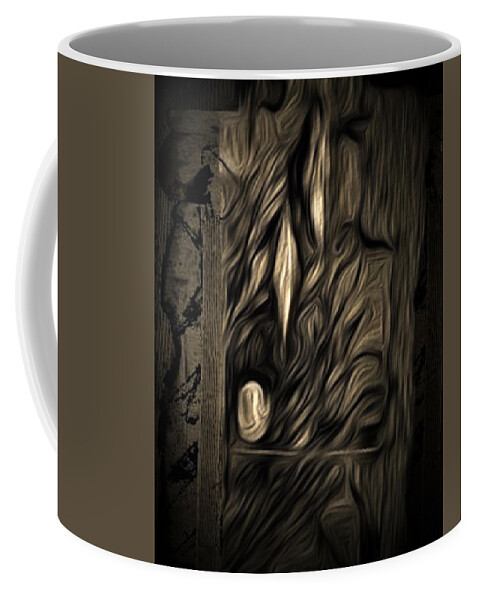 Burnt Memories Coffee Mug featuring the digital art Burnt Memories 5 by Aldane Wynter