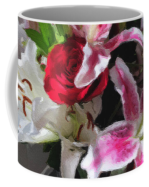 Flowers Coffee Mug featuring the photograph Bursting Forth by Brian Watt