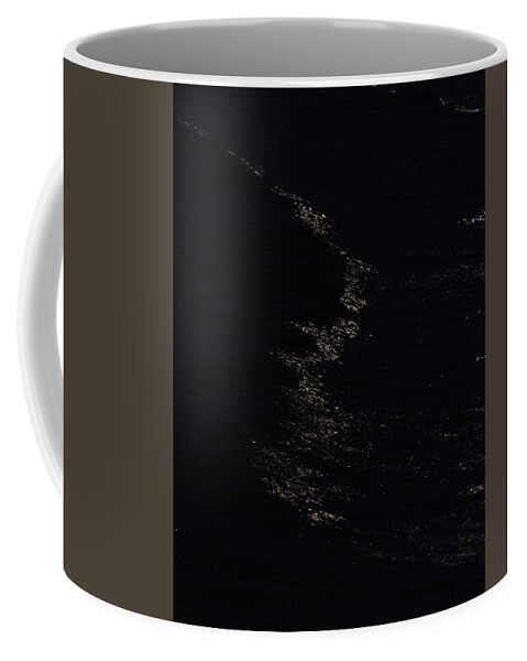 Waves Coffee Mug featuring the photograph By Moonlight by Alex Lapidus