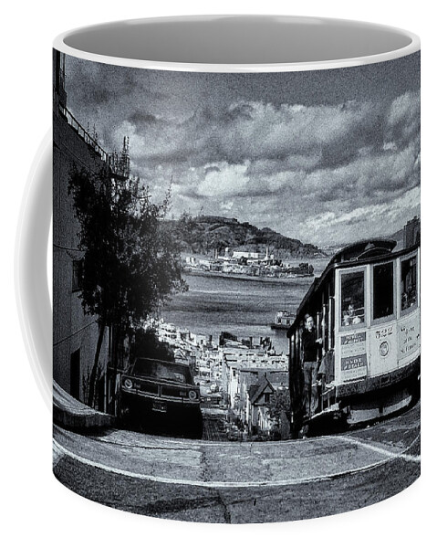 The Buena Vista Coffee Mug featuring the photograph Cable Car by Tom Singleton