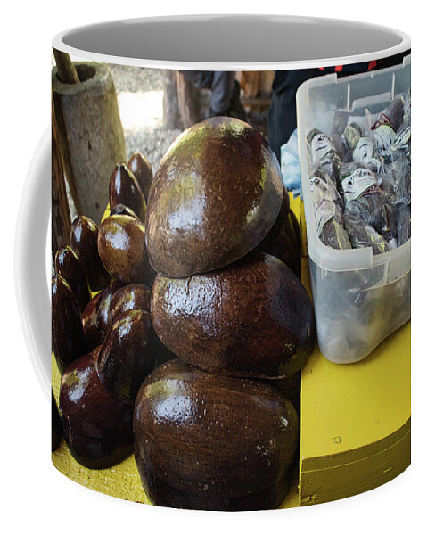 Food Coffee Mug featuring the photograph Cacao Bowls by Portia Olaughlin